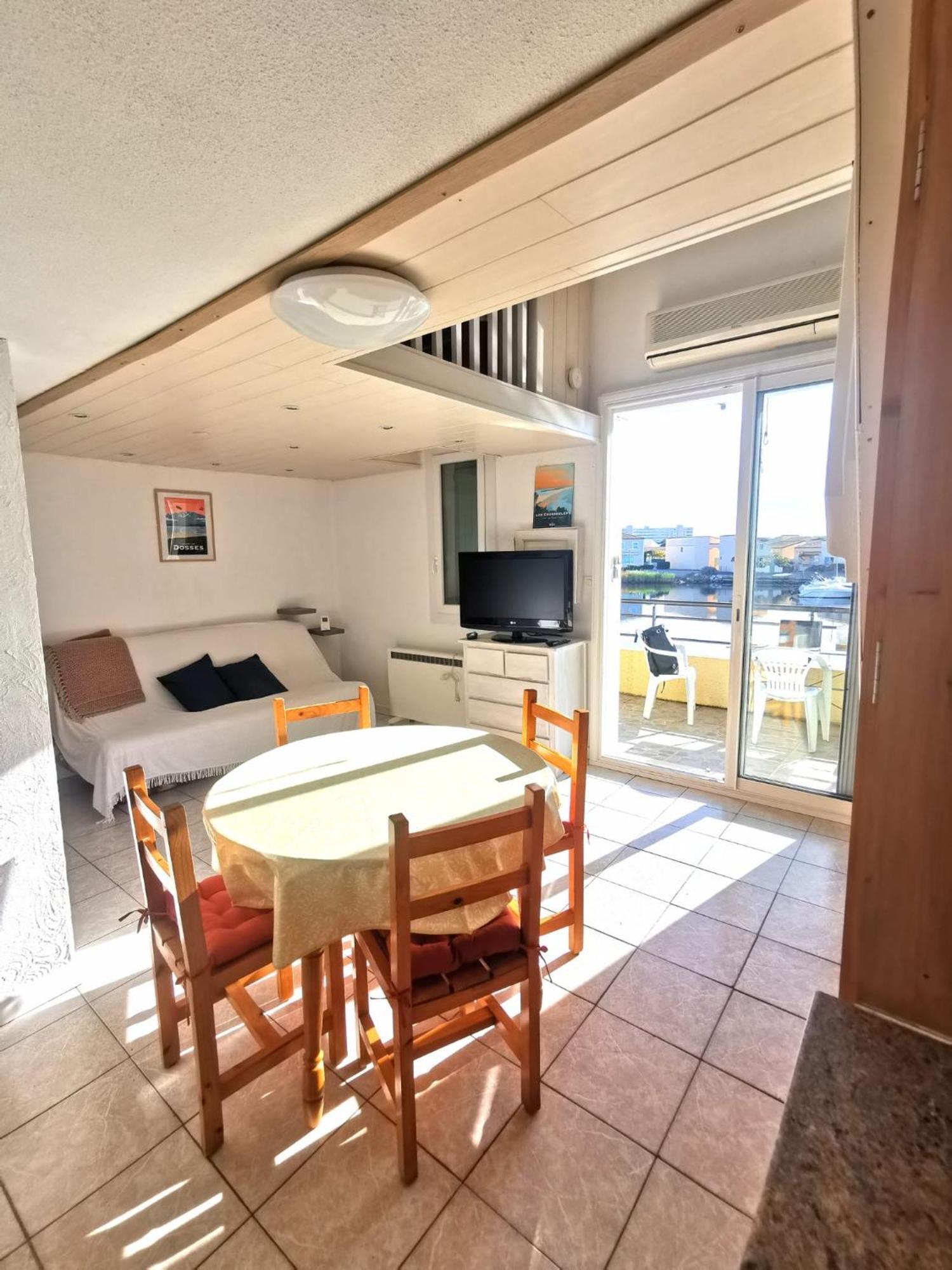Appartement Coup De Coeur Les Pieds Dans L'Eau Le Barcarès Exterior foto